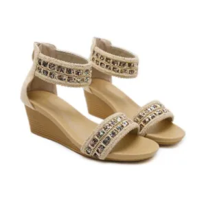 Women wedges shoes by Lajwanti Designers, stylish and comfortable footwear for every occasion.