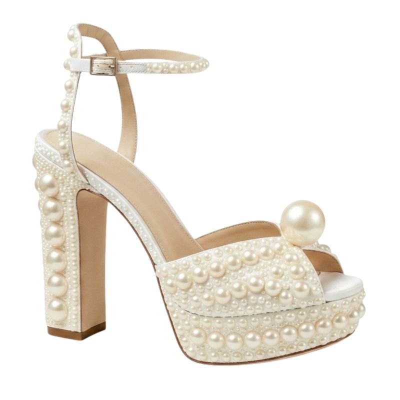 Custom Women's Wedding Sandals primary product view