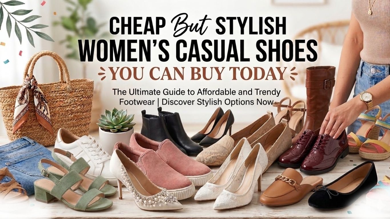 Cheap But Stylish Women's Casual Shoes You Can Buy Today