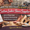 custom ladies shoes supplier