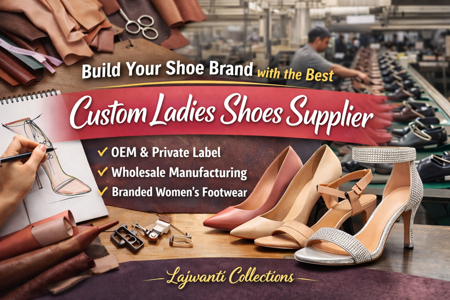 custom ladies shoes supplier