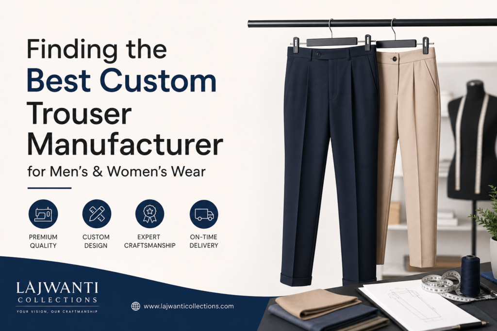 best custom trouser manufacturer