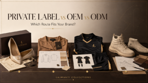 Private label vs OEM vs ODM custom manufacturing